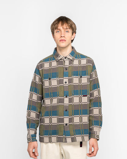 Flannel Anthony Shirt - Silver Check