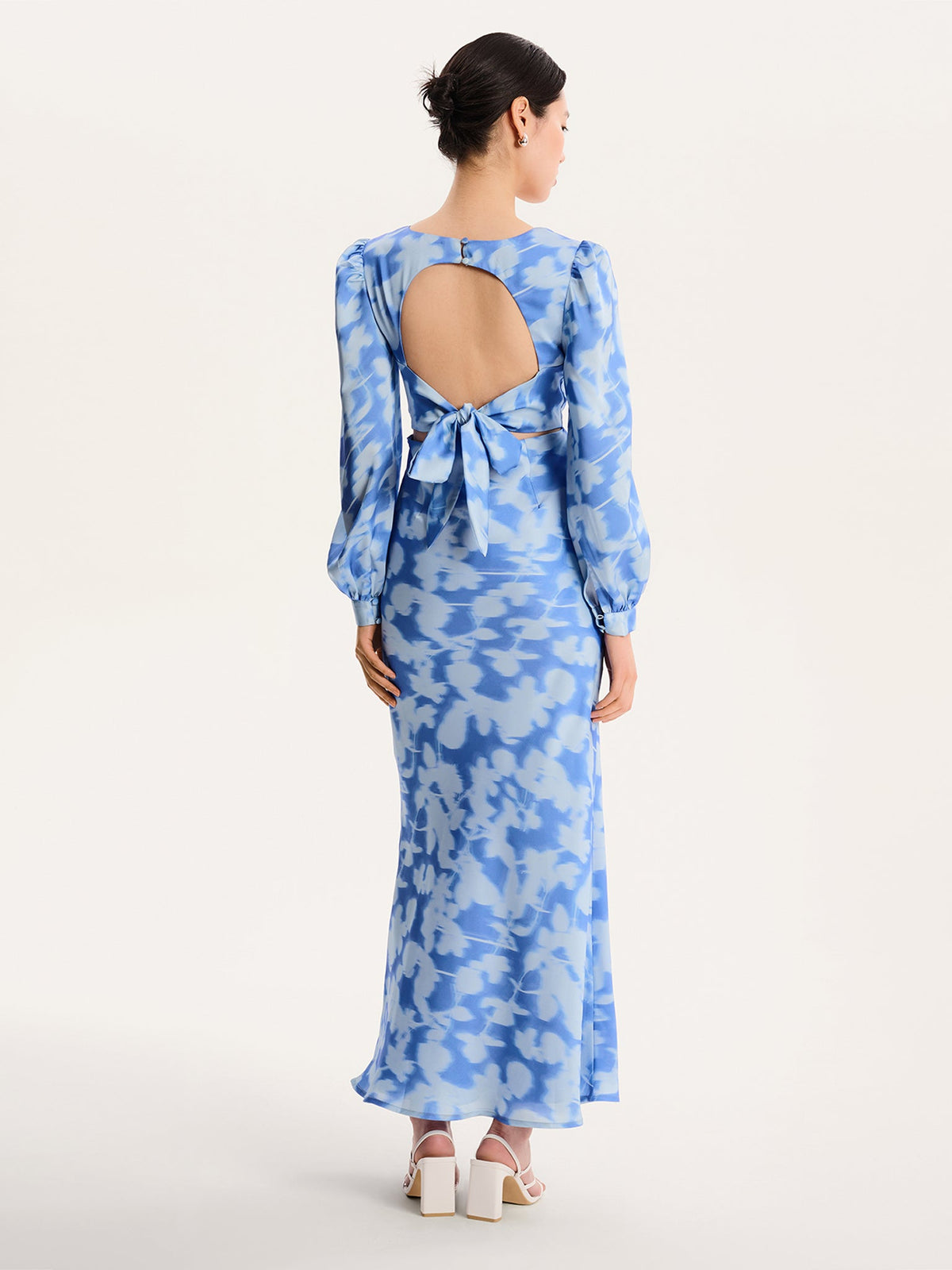 Francoise Dress in Supersonic Blue