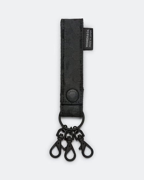 Ghillie Key Holder - Alpine Camo Black