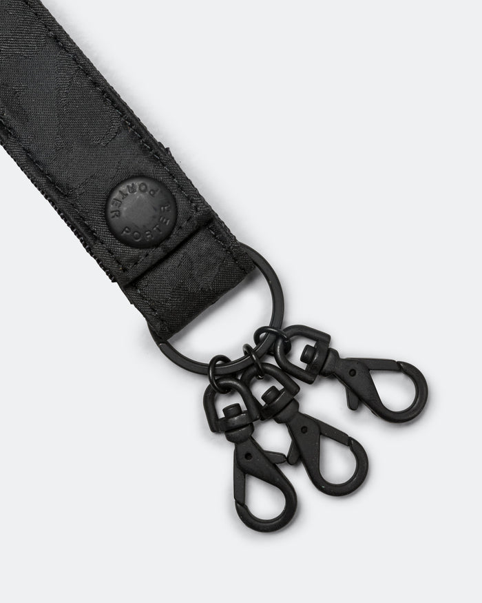 Ghillie Key Holder - Alpine Camo Black
