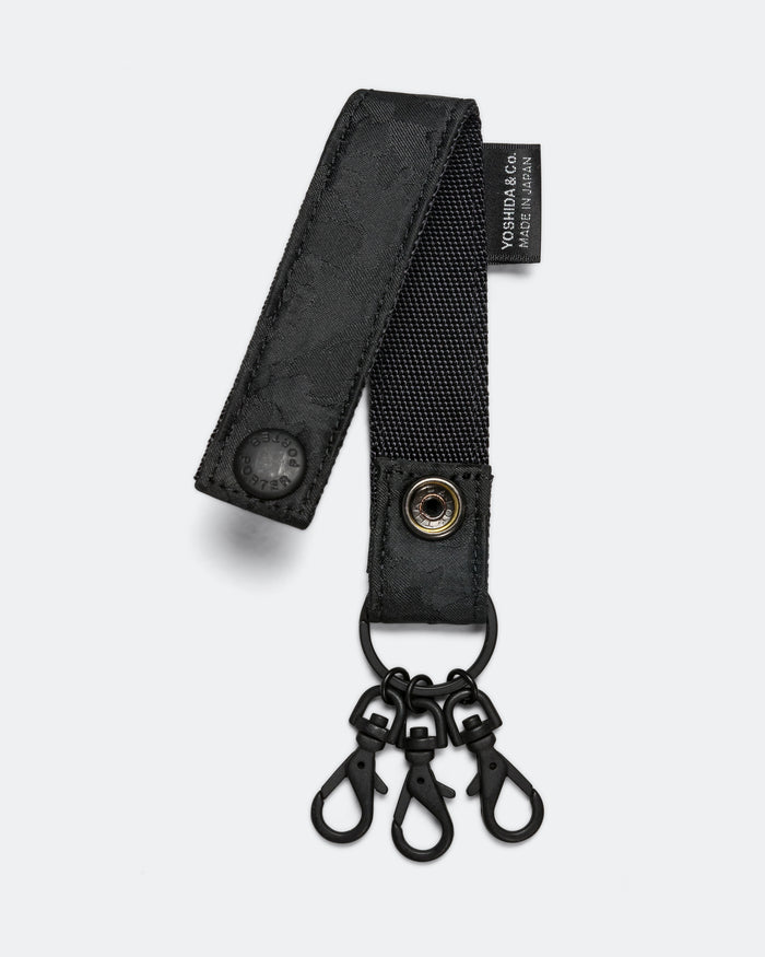 Ghillie Key Holder - Alpine Camo Black