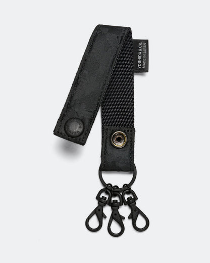 Ghillie Key Holder - Alpine Camo Black