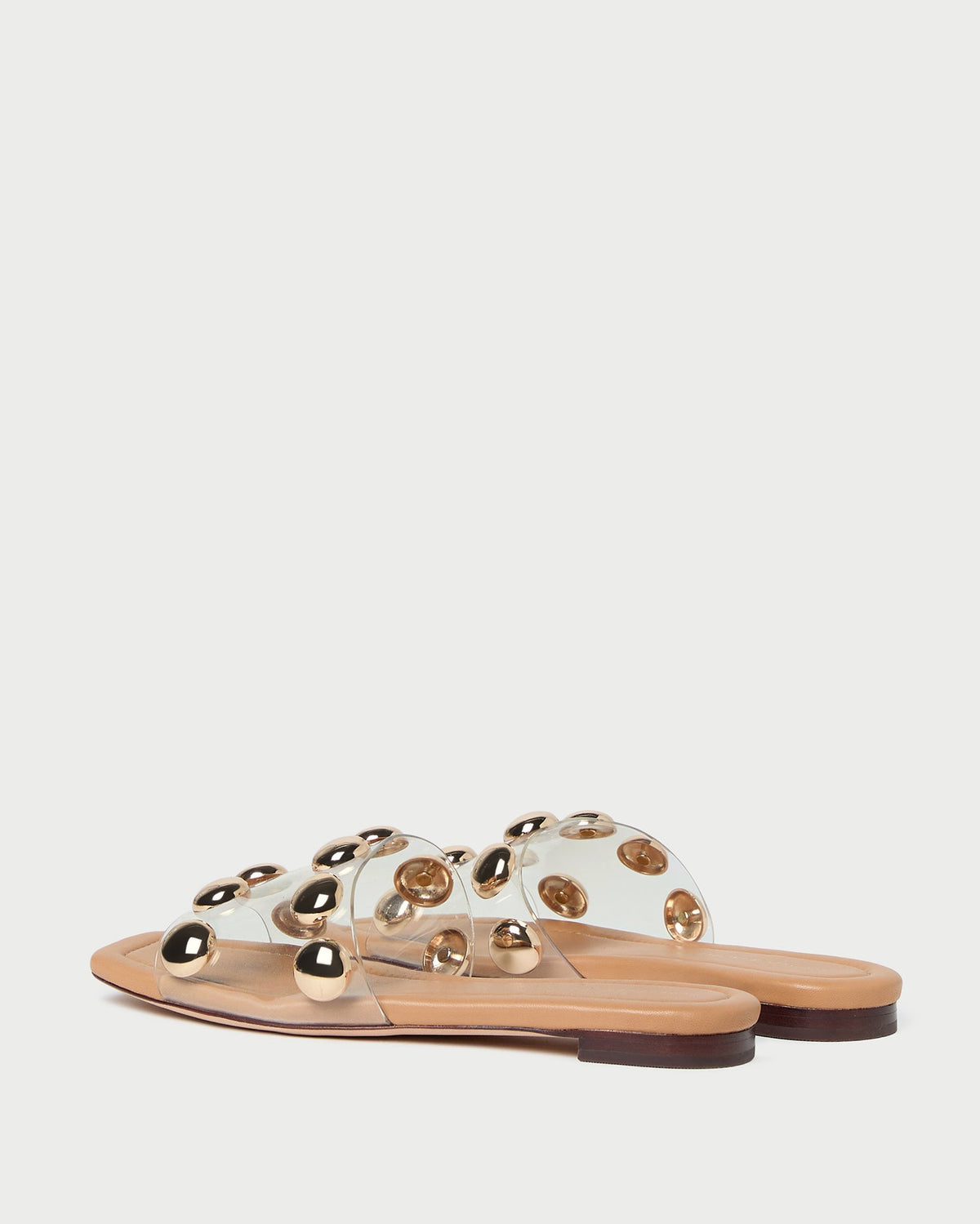 Hayes Dune/Champagne Studded Sandal
