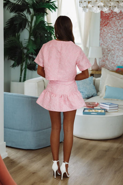 Brixton Mini Skirt - Pink