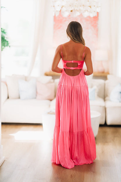Caviar Dreams Maxi Dress - Pink