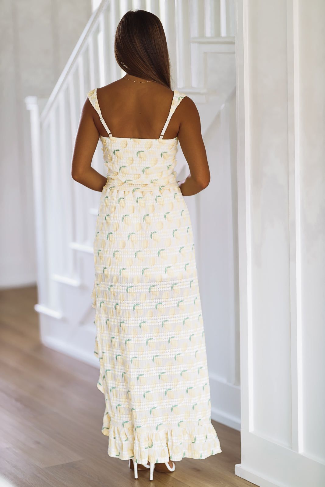 Lemon Squeeze Crop Top - Yellow (FINAL SALE)