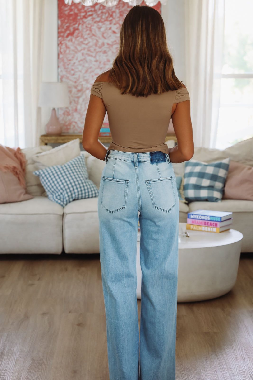 Mocha Cream Top - Brown
