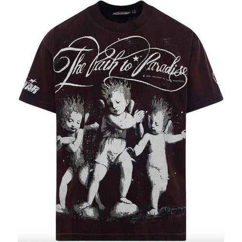 Hellstar Cherubs T-Shirt Brown