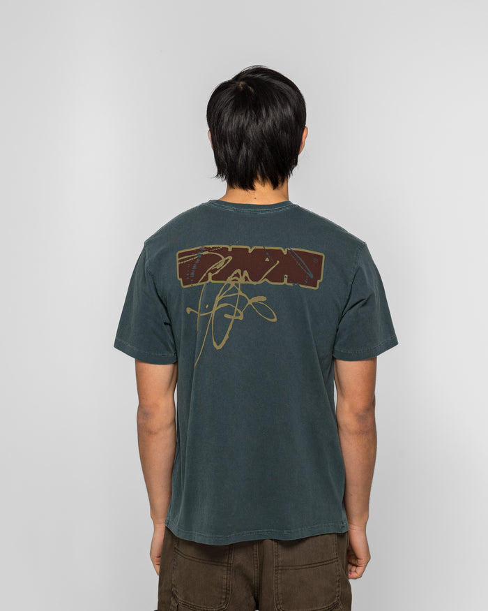 Ink Trail Tee - Dark Slate