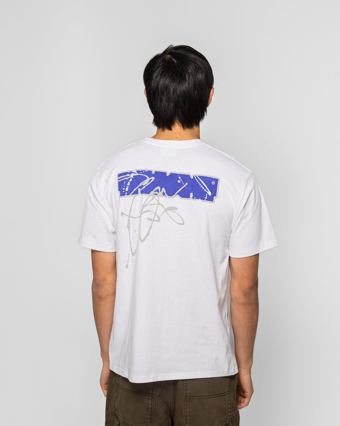 Ink Trail Tee - White