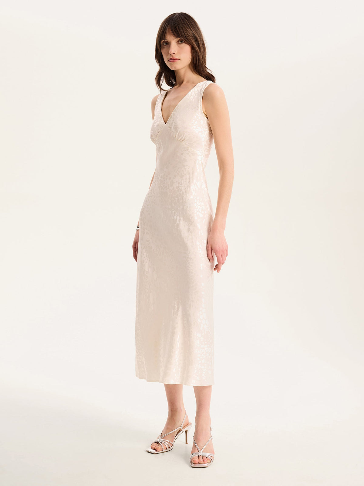 Iris Maxi Dress in Ivory