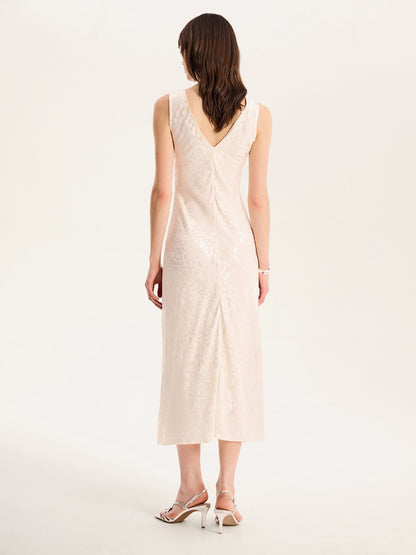 Iris Maxi Dress in Ivory