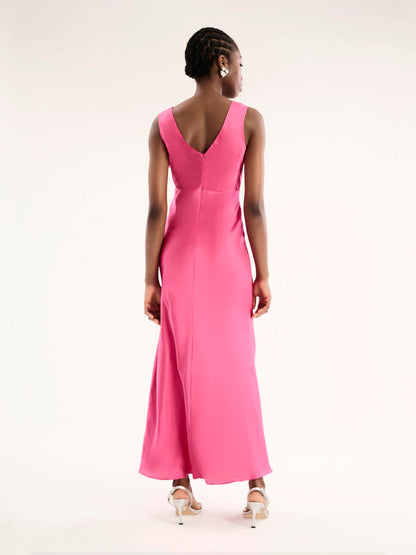Ivida Dress in Cerise