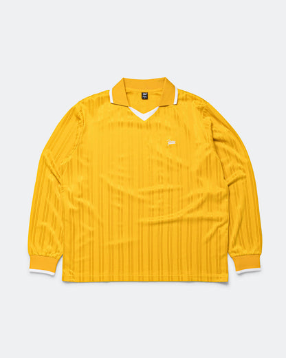 Jacquard Striped Long Sleeve - Golden Rod