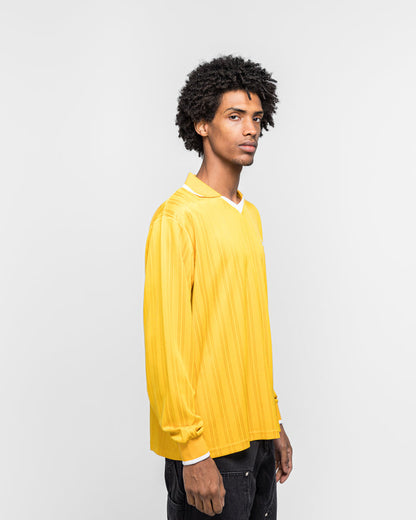 Jacquard Striped Long Sleeve - Golden Rod