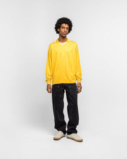 Jacquard Striped Long Sleeve - Golden Rod