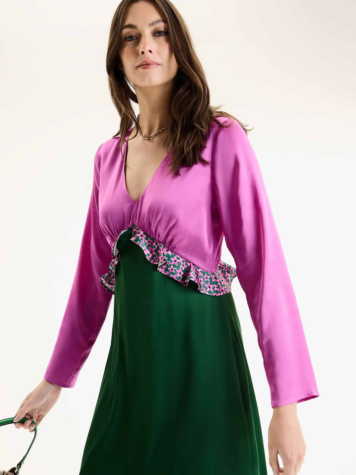 Jaspiya Frill Dress