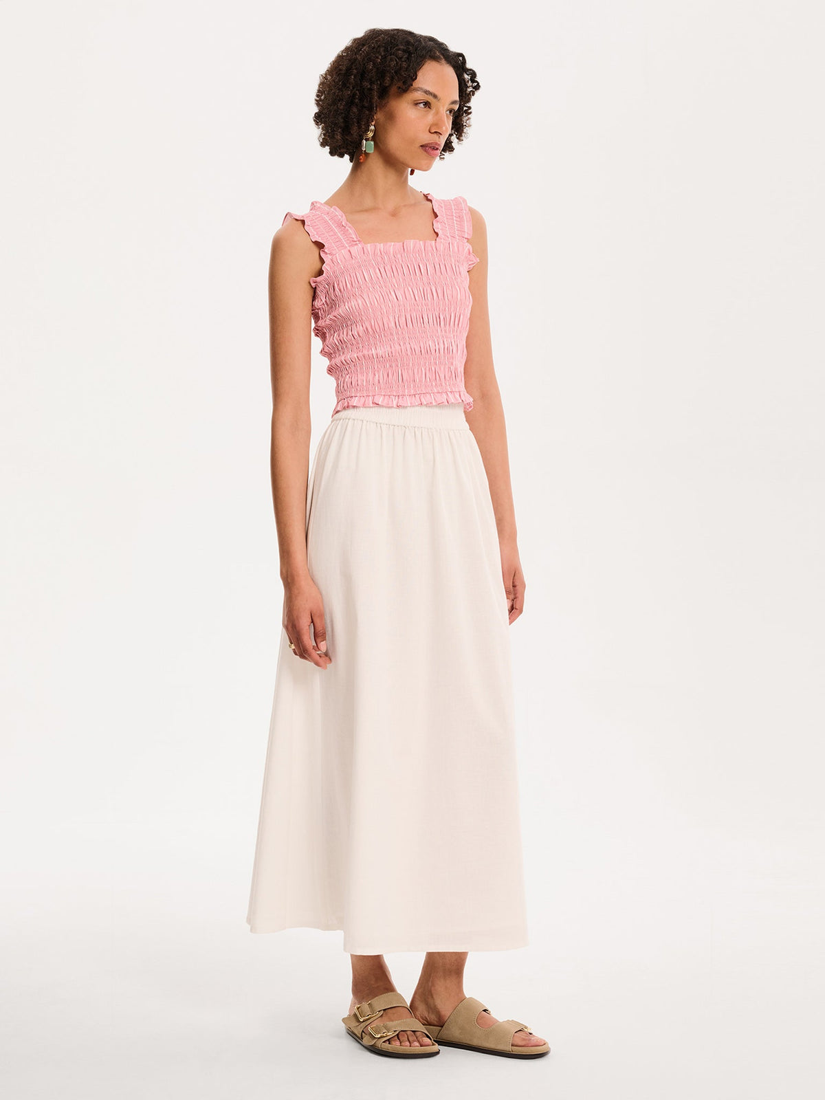 Jolie Skirt in White