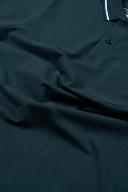 June Green - Identity Pocket Polo