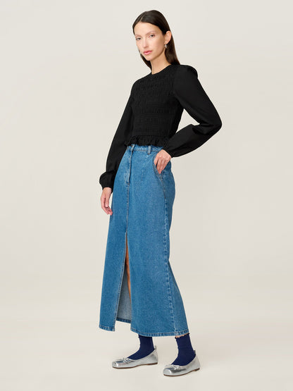 Kaloppe Top in Black