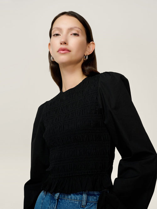 Kaloppe Top in Black
