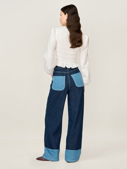 Kaloppe Top in White