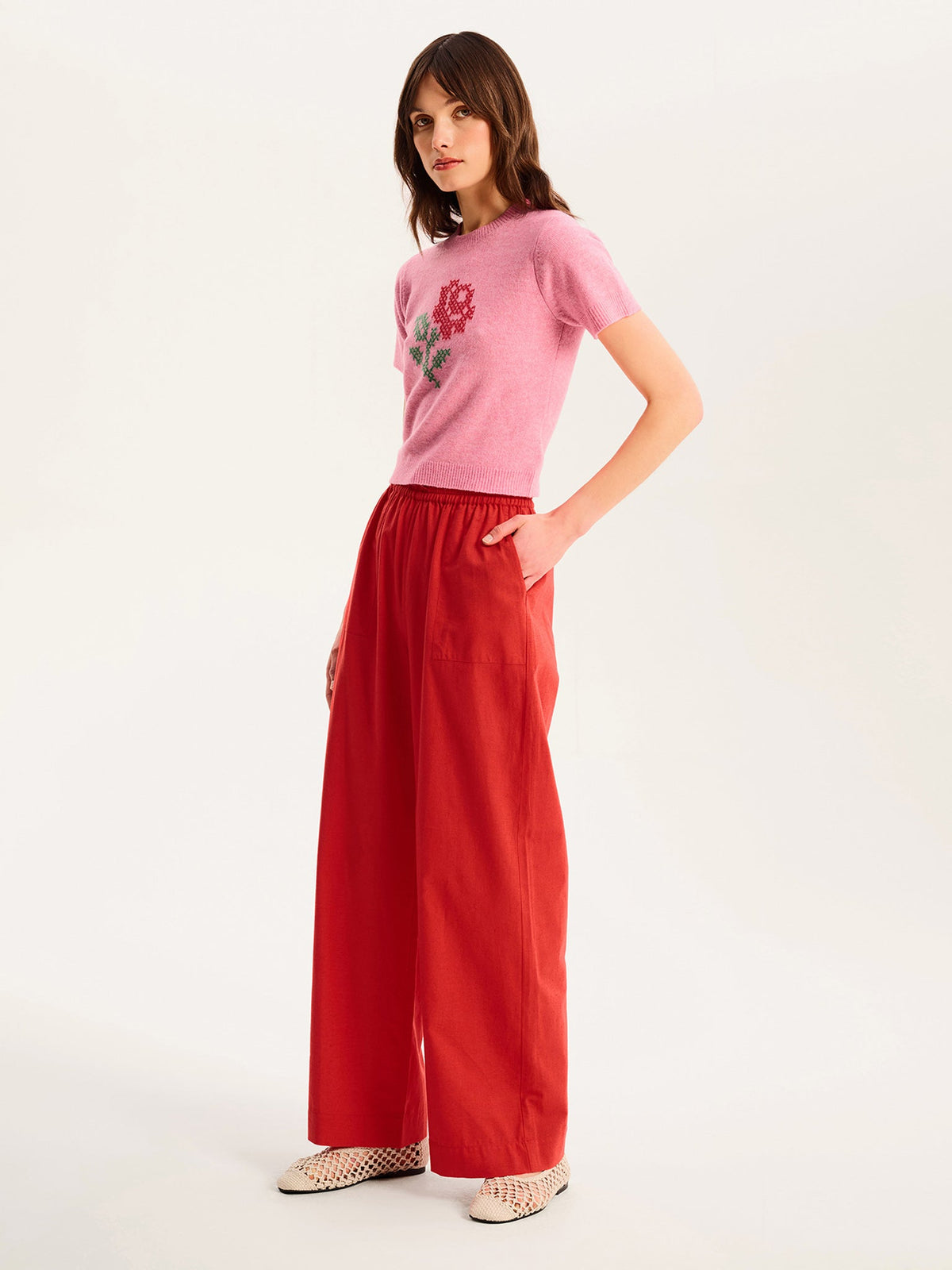 Lexi Rose Top in Pink
