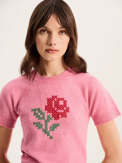 Lexi Rose Top in Pink
