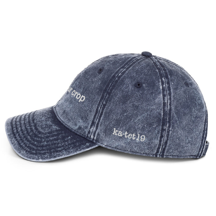 Life For Your Crop Vintage Cotton Twill Cap
