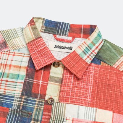 Madras Patch Explorer Shirt - Multicolour