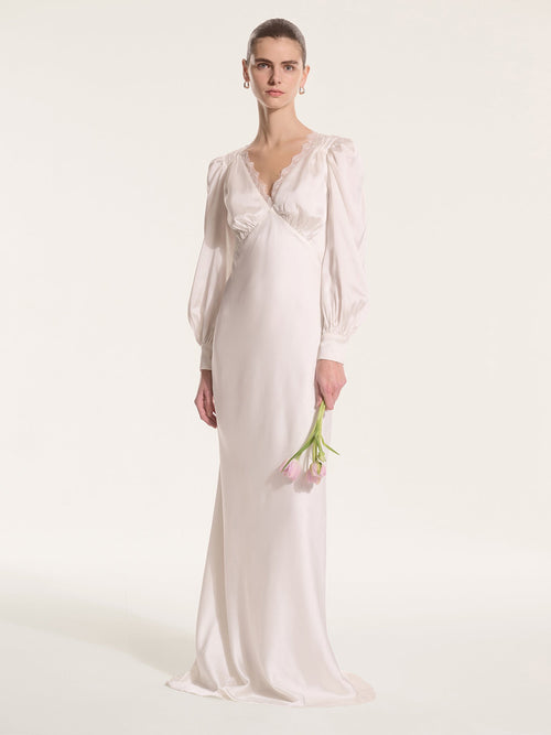 Martinique Dress in Ivory