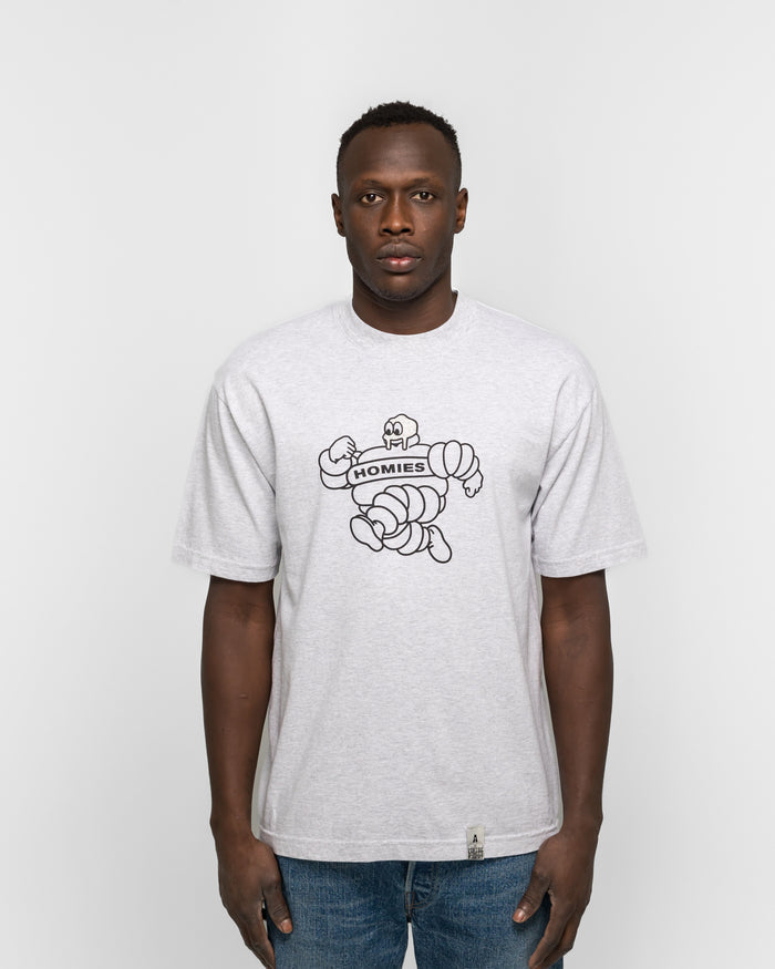Metal Face T-Shirt - White