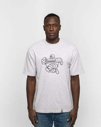 Metal Face T-Shirt - White