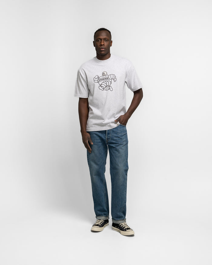Metal Face T-Shirt - White