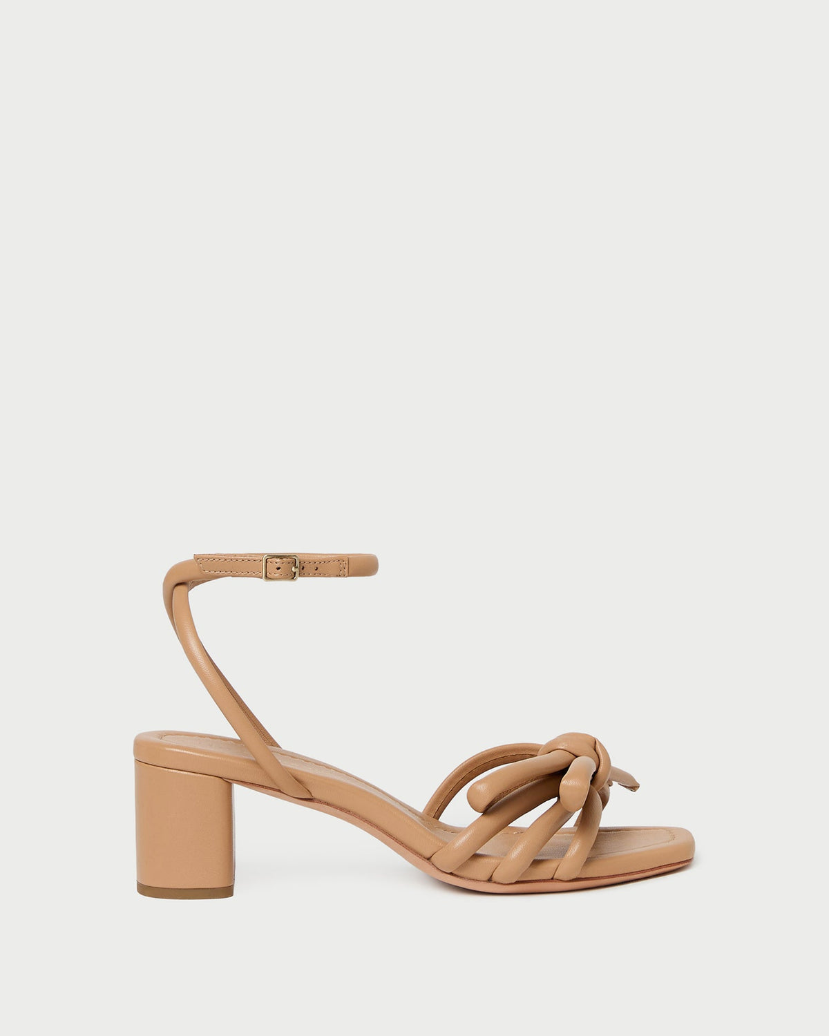 Mikel Dune Bow Mid-Heel Sandal