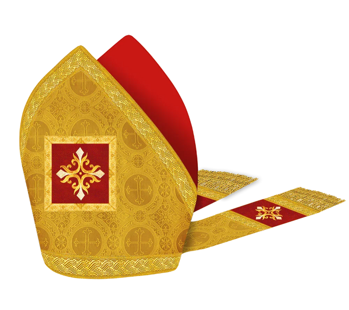 Damask / Designer Cross / Gold