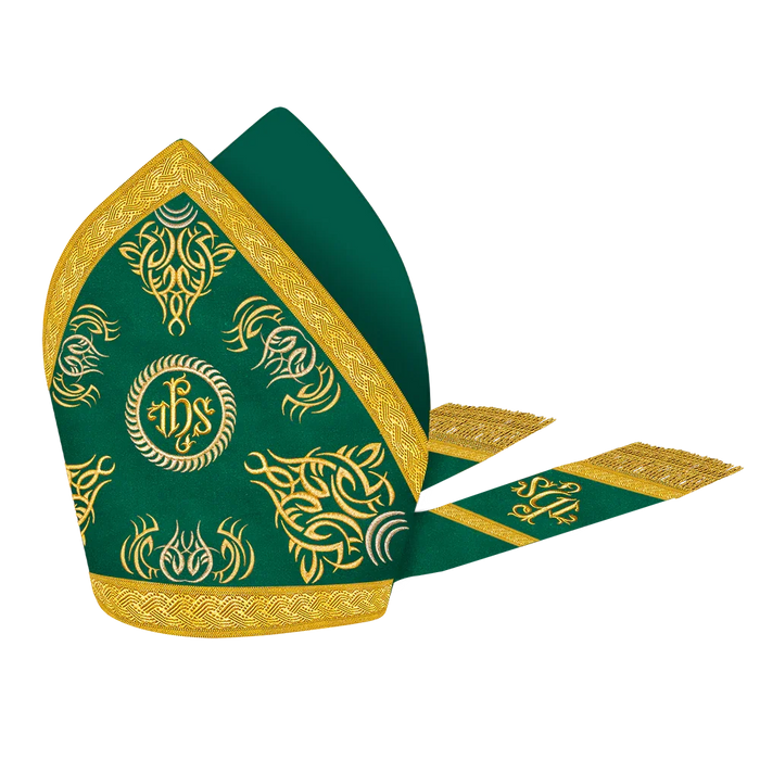 Mitre with spiritual motif