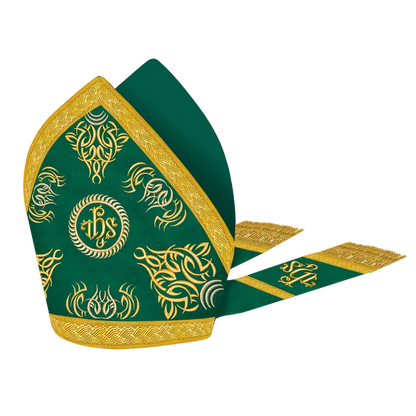 Mitre with spiritual motif