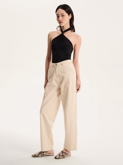 Nelson Halter Top in Black