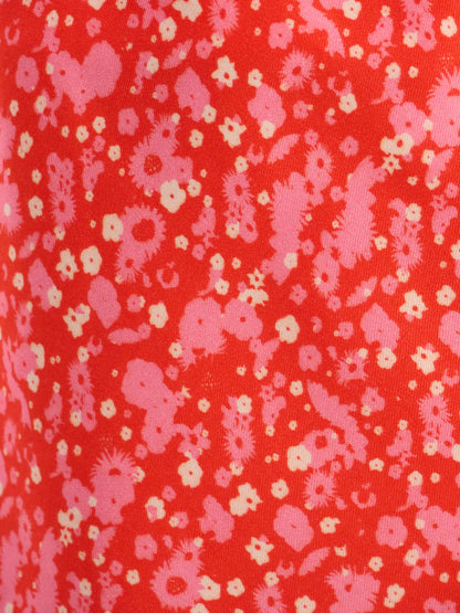 Nessa Floral Drawcord Mini Skirt