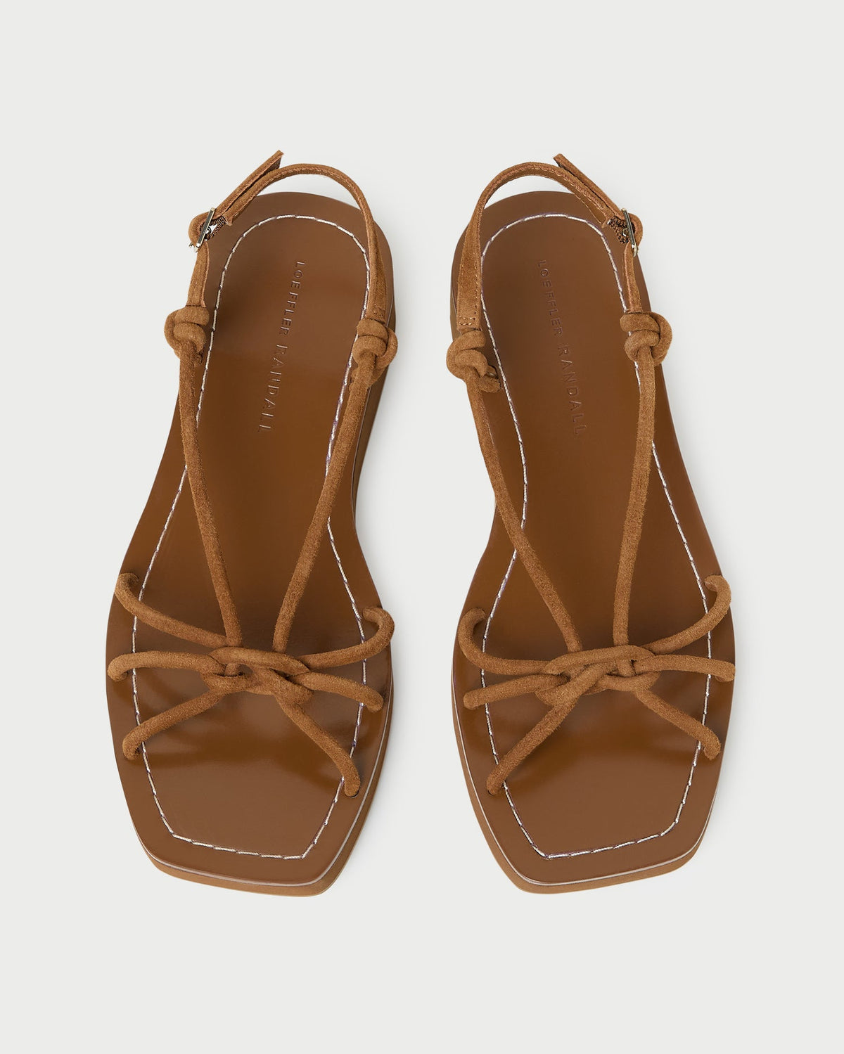 Nomi Cacao Suede Platform Sandal