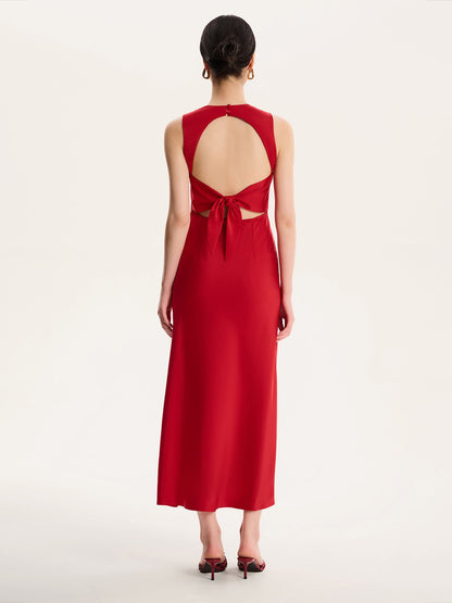 Nova Dress in Barbados Cherry