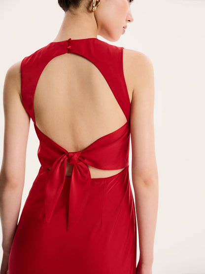 Nova Dress in Barbados Cherry