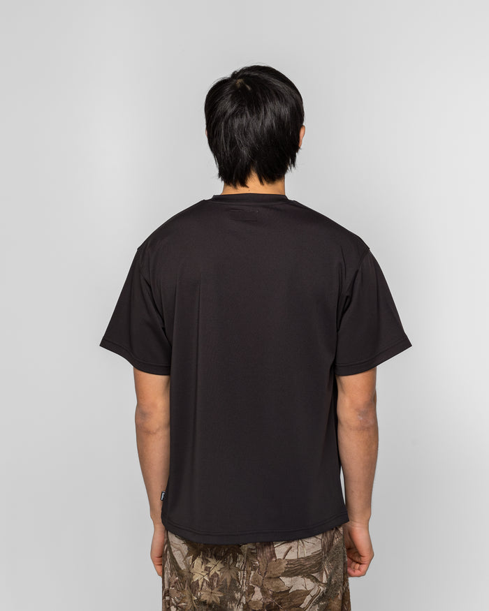One Point Script Shirt - Black