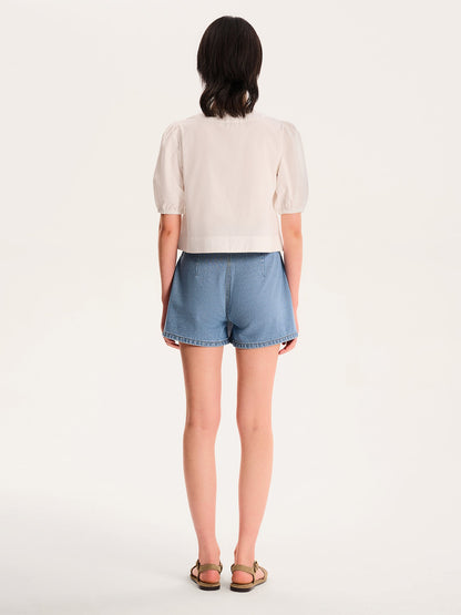 Parker Short  in Light Wash