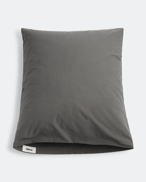 Percale Pillow Case - Dark Taupe