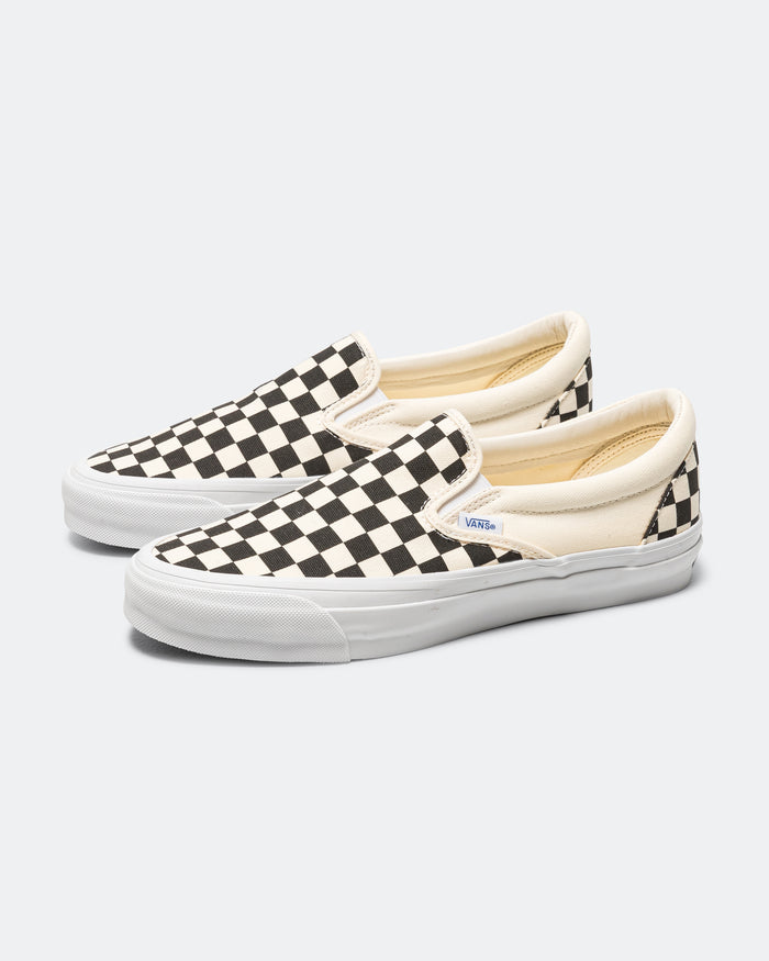 Premium Classic Slip-On 98 - LX Checkerboard Black/Off White