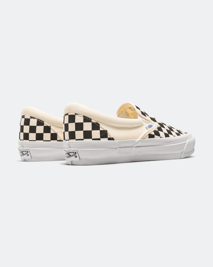 Premium Classic Slip-On 98 - LX Checkerboard Black/Off White