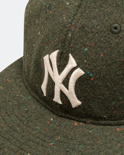 Retro Crown 9Fifty - New York Yankees/Green Speckled Wool