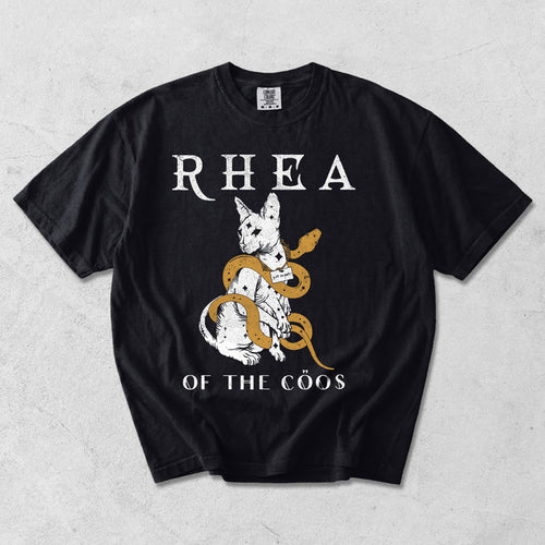 Rhea of the Coos Garment Dyed Tee